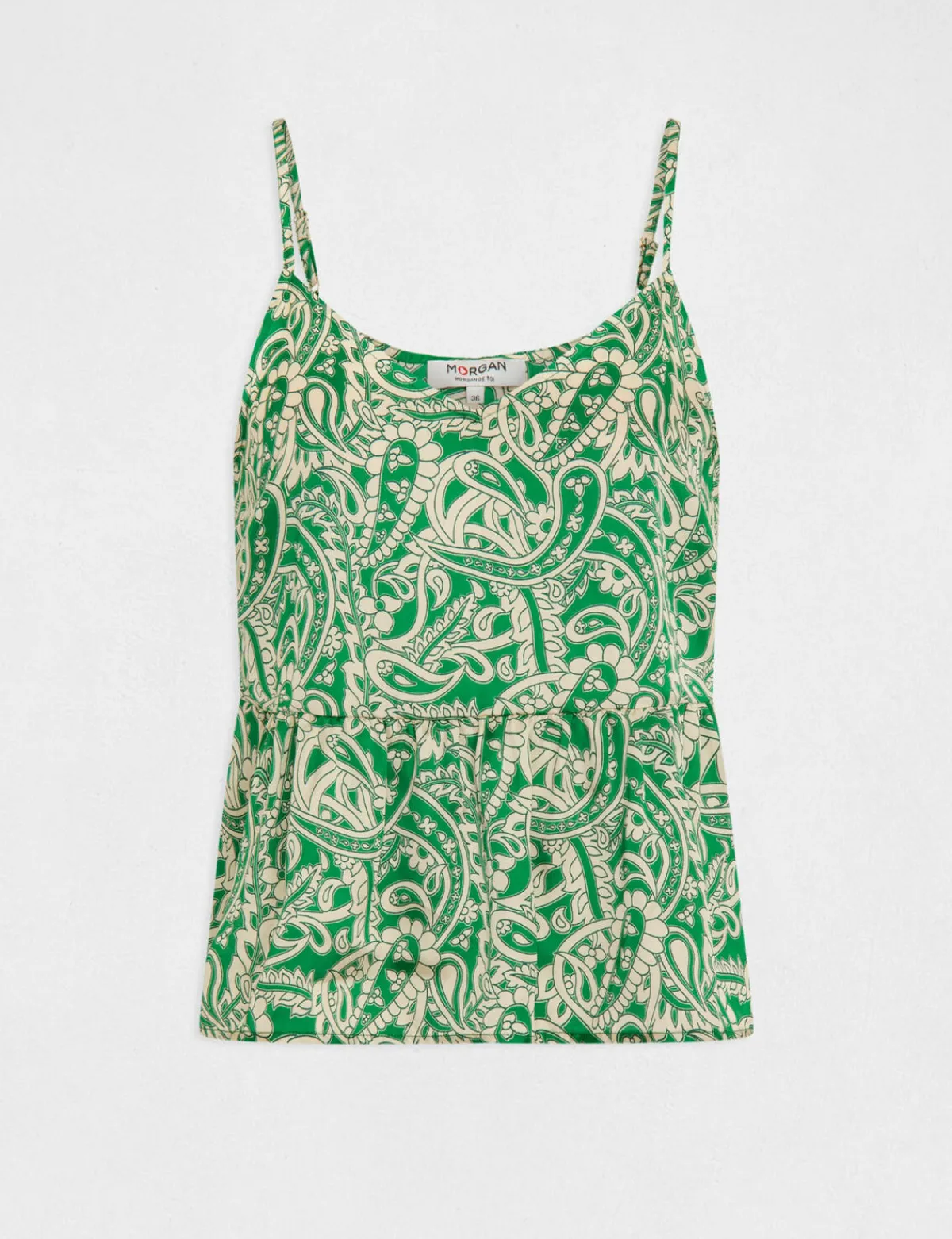 Ensembles Et Tailleurs>Morgan Blouse Bretelles Fines Imprime Cachemire Femme | Multico