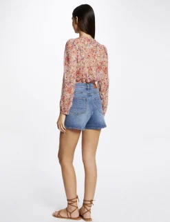Chemises Et Blouses>Morgan Blouse Manches Longues Imprime Floral Femme | Multico