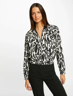Vestes Et Blousons>Morgan Blouson Droit Imprime Animalier Femme | Multico
