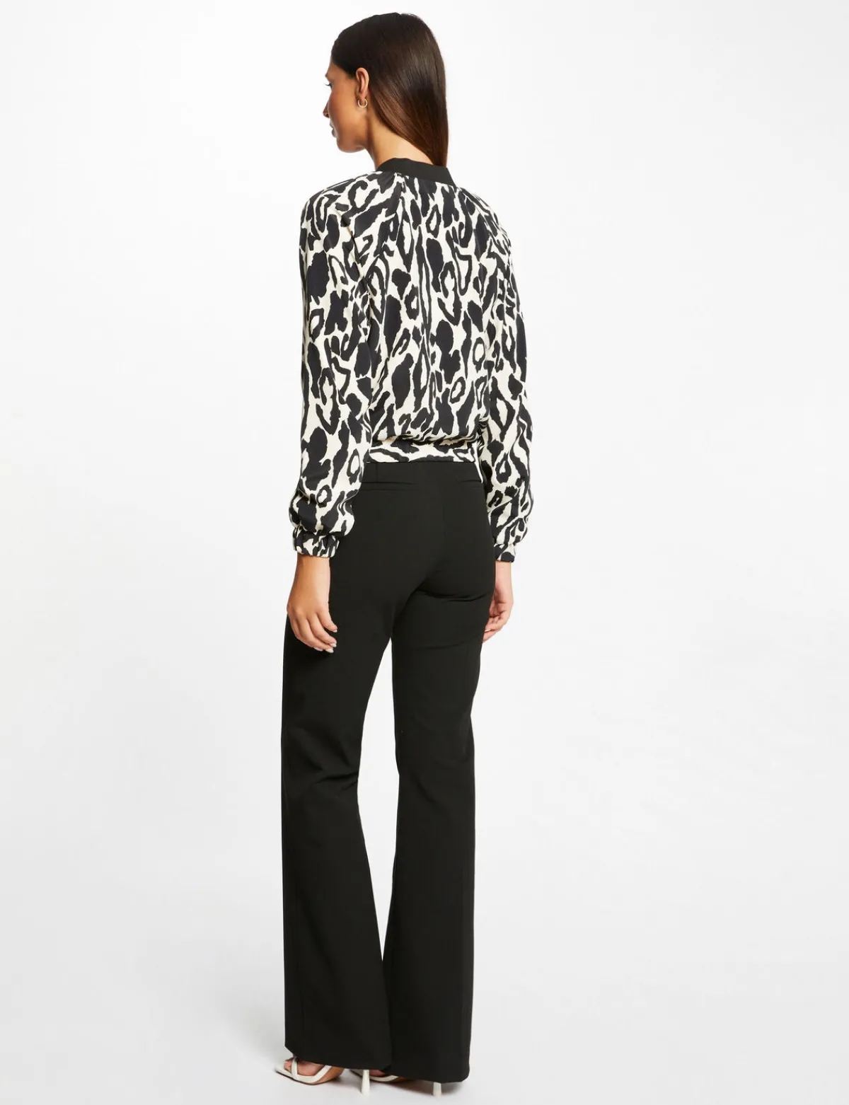 Vestes Et Blousons>Morgan Blouson Droit Imprime Animalier Femme | Multico