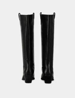 Chaussures>Morgan Bottes Hautes A Talons Femme | Noir