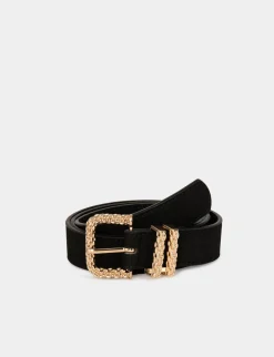 Ceintures>Morgan Ceinture A Double Passant Femme | Noir