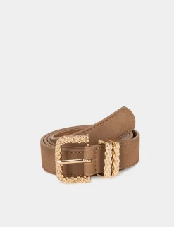 Ceintures>Morgan Ceinture A Double Passant Femme | Marron