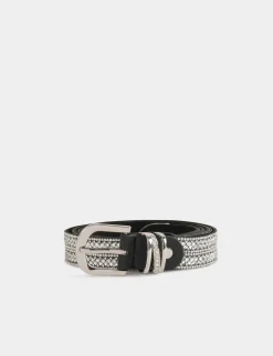 Ceintures>Morgan Ceinture Avec Strass Femme | Argente