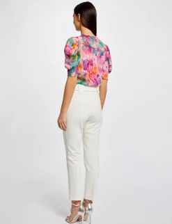 Chemises Et Blouses>Morgan Chemise Manches Courtes Imprimee Femme | Multico