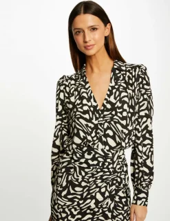 Chemises Et Blouses>Morgan Chemise Manches Longues Imprime Abstrait Femme | Multico