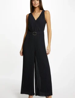 Combinaisons>Morgan Combinaison Ample A Jambes Plissees Femme | Marine