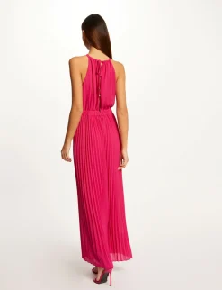 Combinaisons>Morgan Combinaison Large Plissee Rose Fonce Femme | Rose_Fonce