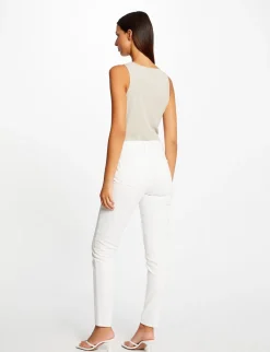 Tops Et T-Shirts>Morgan Debardeur Avec Ouverture Epaule Femme | Ivoire