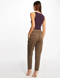Tops Et T-Shirts>Morgan Debardeur Bretelles Larges Avec Chaines Femme | Prune