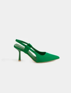 Chaussures>Morgan Escarpins A Talons Bobines Femme | Vert