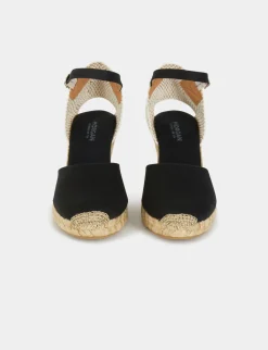 Chaussures>Morgan Espadrilles Compensees Femme | Noir