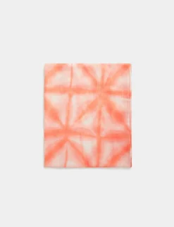 Echarpes>Morgan Foulard Imprime Tie Dye Rose Moyen Femme | Rose_Moyen
