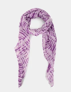 Echarpes>Morgan Foulard Violet Fonce Femme | Violet_Fonce