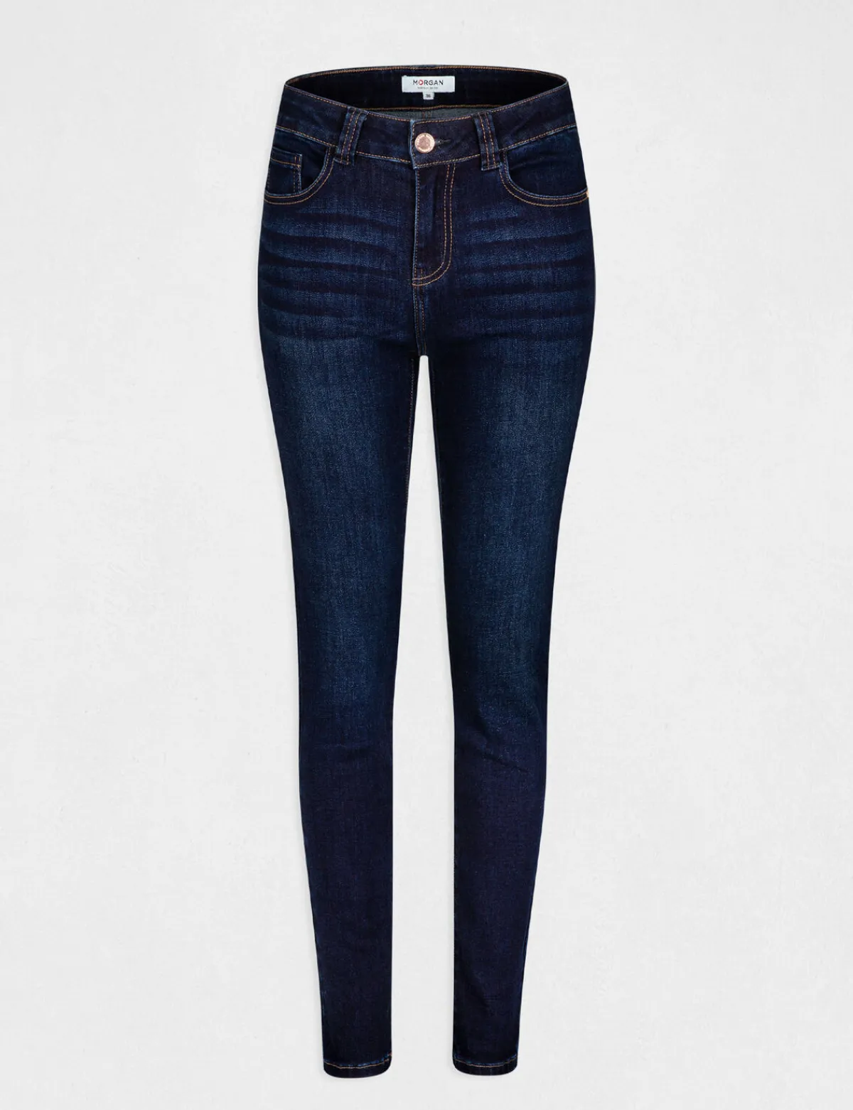 Jeans>Morgan Jeans Slim Taille Haute Jean Stone Femme | Jean_Stone