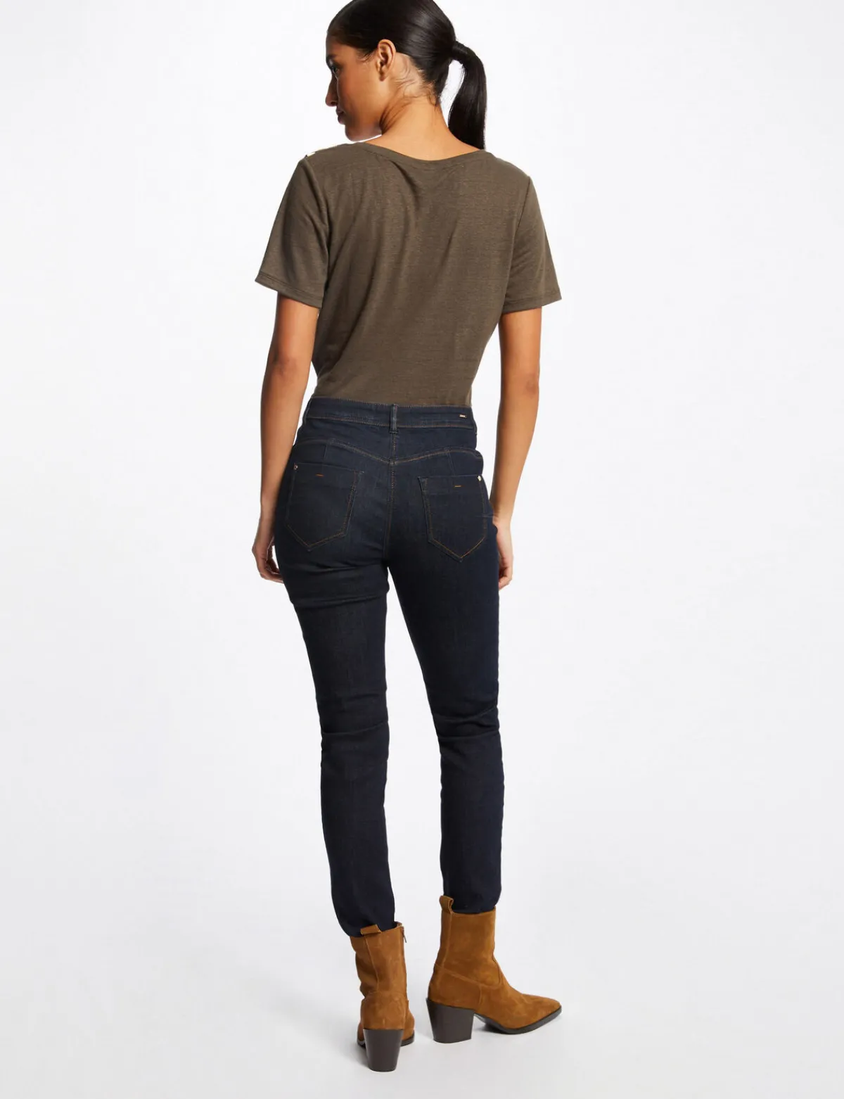 Jeans>Morgan Jeans Slim Taille Standard Jean Brut Femme | Jean_Brut