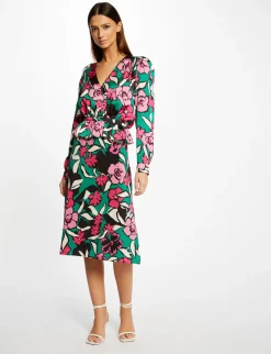 Jupes>Morgan Jupe Trapeze Imprime Floral Femme | Multico