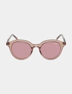 Lunettes>Morgan Lunettes De Soleil Rondes Femme | Rose