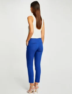 Ensembles Et Tailleurs>Morgan Pantalon Cigarette 7/8Eme Bleu Electrique Femme | Bleu_Electrique