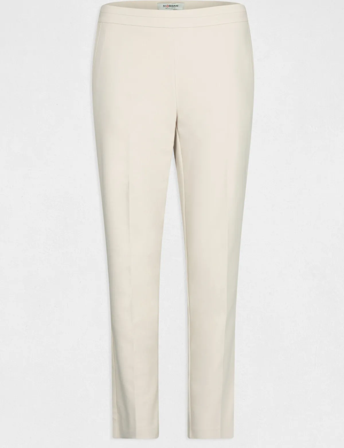 Pantalons>Morgan Pantalon Cigarette 7/8Eme Femme | Ivoire