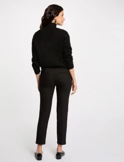 Pantalons>Morgan Pantalon Cigarette 7/8Eme Femme | Noir