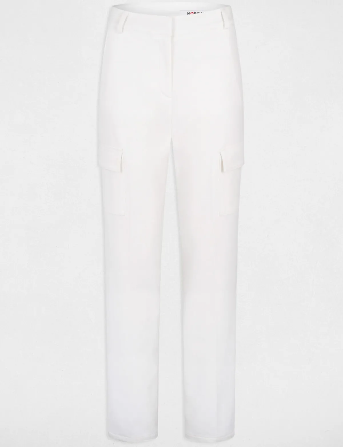 Pantalons>Morgan Pantalon Droit Avec Poches Laterales Femme | Ecru