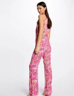 Ensembles Et Tailleurs>Morgan Pantalon Flare Fluide Imprime Floral Femme | Multico