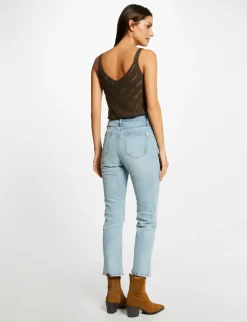 Tops Et T-Shirts>Morgan Pull Debardeur A Ornements Metalliques Vert Kaki Femme | Vert_Kaki
