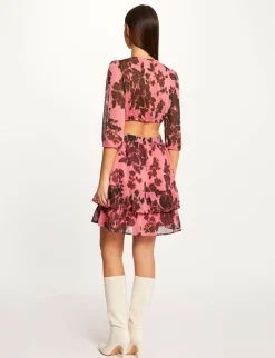Robes>Morgan Robe Droite Imprime Floral Femme | Multico