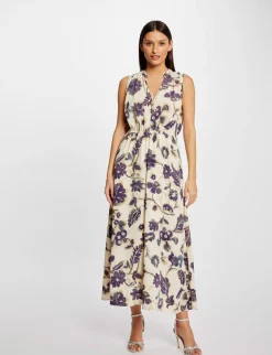 Robes>Morgan Robe Longue Evasee Imprime Floral Femme | Multico
