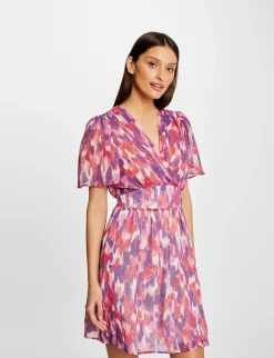 Robes>Morgan Robe Patineuse Imprime Abstrait Femme | Multico