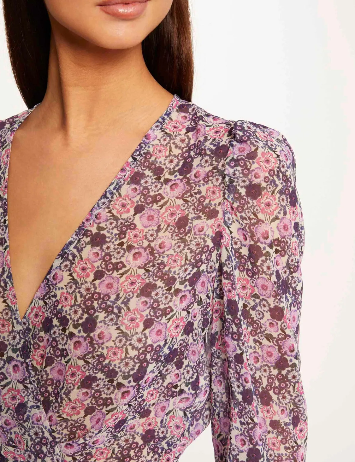 Robes>Morgan Robe Portefeuille Imprime Floral Femme | Multico