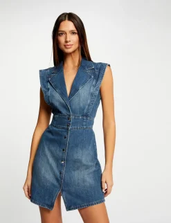 Robes>Morgan Robe Sans Manches Ceintree Jean Stone Femme | Jean_Stone
