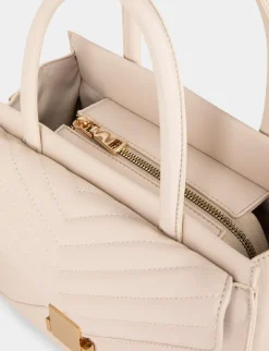 Maroquinerie>Morgan Sac Avec Rabat Matelasse Femme | Ecru