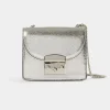 Maroquinerie>Morgan Sac Pochette Metallise Femme | Argente