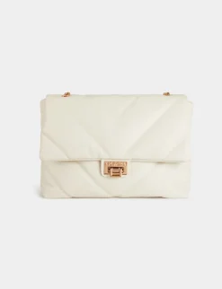 Maroquinerie>Morgan Sac Rectangulaire Matelasse Femme | Ivoire