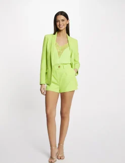 Ensembles Et Tailleurs>Morgan Short City Droit A Pinces Femme | Anis