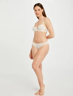 Lingerie>Morgan Slip En Dentelle Femme | Ivoire