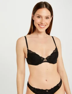 Lingerie>Morgan Soutien-Gorge Coques Femme | Noir