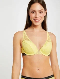 Lingerie>Morgan Soutien-Gorge Coques Femme | Jaune