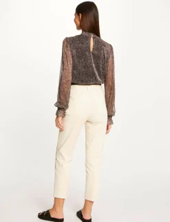 Tops Et T-Shirts>Morgan T-Shirt Manches Longues Imprime Abstrait Femme | Multico