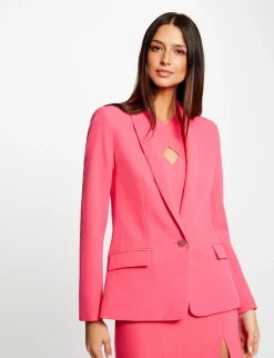 Ensembles Et Tailleurs>Morgan Veste Cintree Boutonnee Femme | Rose